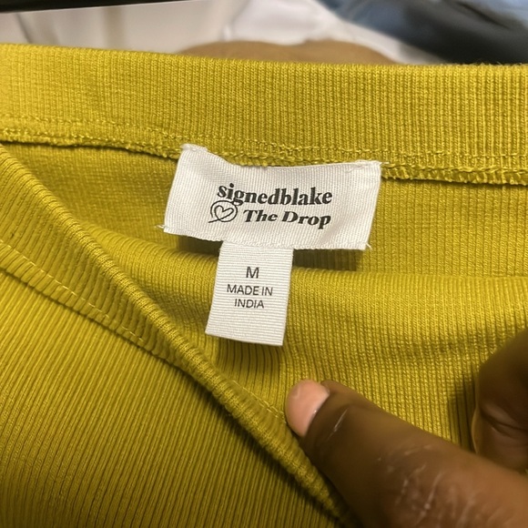 Signed Blake The Drop multi style crop tube top size M - Picture 2 of 3